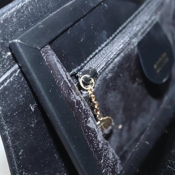 GUCCI Shoulder Bag Leather Black Gold 007 2046 0268 Auth BA1194 - Picture 13 of 16